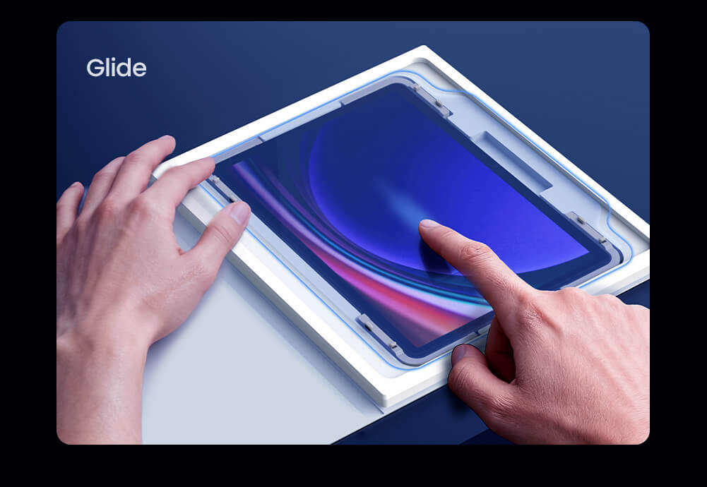 Защитное стекло NILLKIN для Samsung Galaxy Tab S10 Fan Edition (Tab S10 FE), Tab S9 Fan Edition (Tab S9 FE), Tab S9 (индекс H+ Pro)